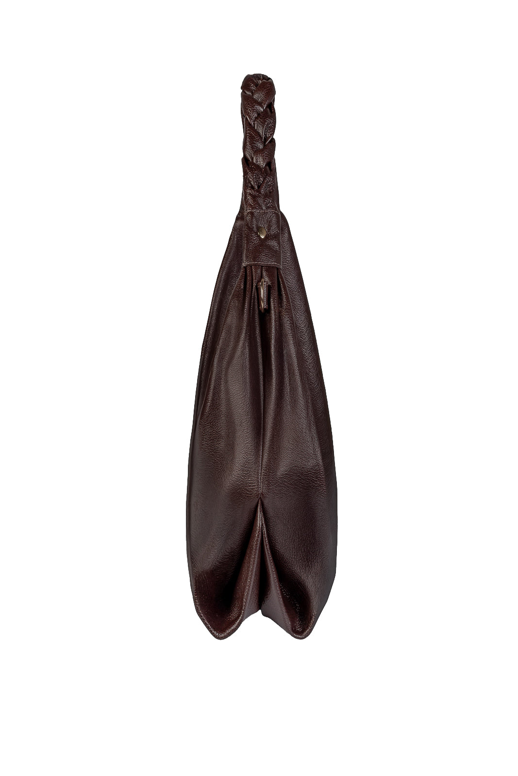 Bolsa saco grande de couro liso Cassia