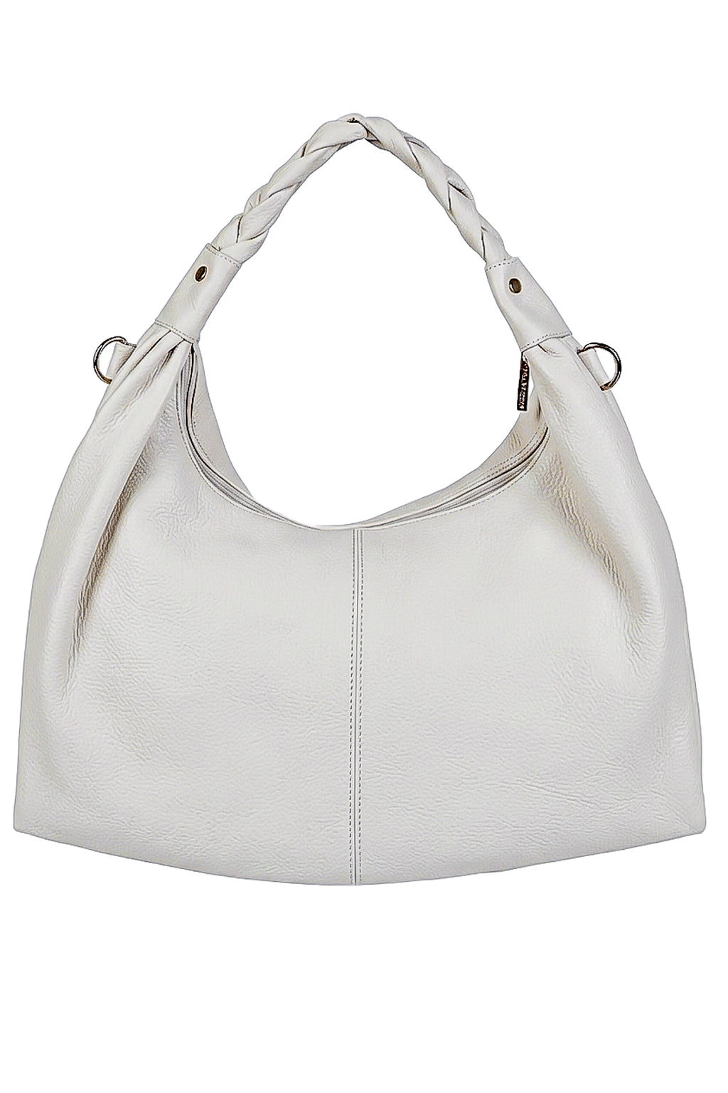 Bolsa saco grande de couro liso Cassia