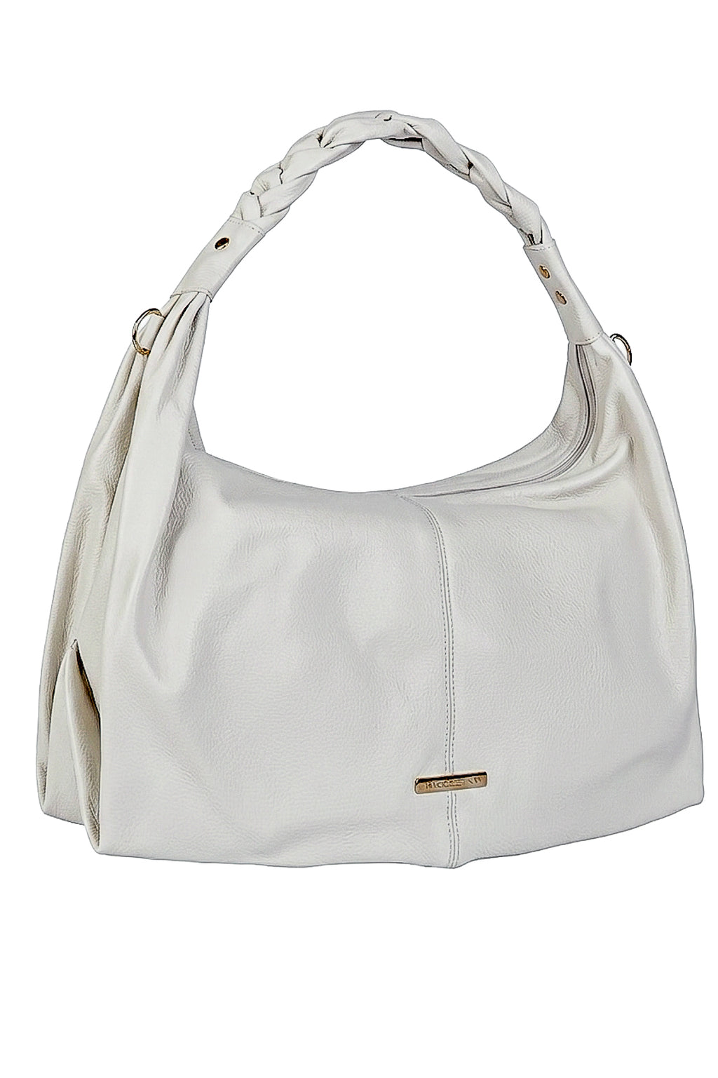 Bolsa saco grande de couro liso Cassia