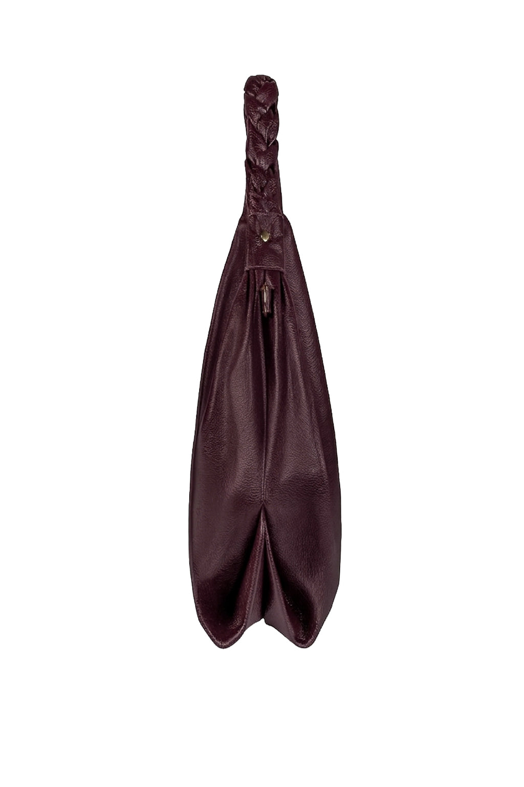 Bolsa saco grande de couro liso Cassia