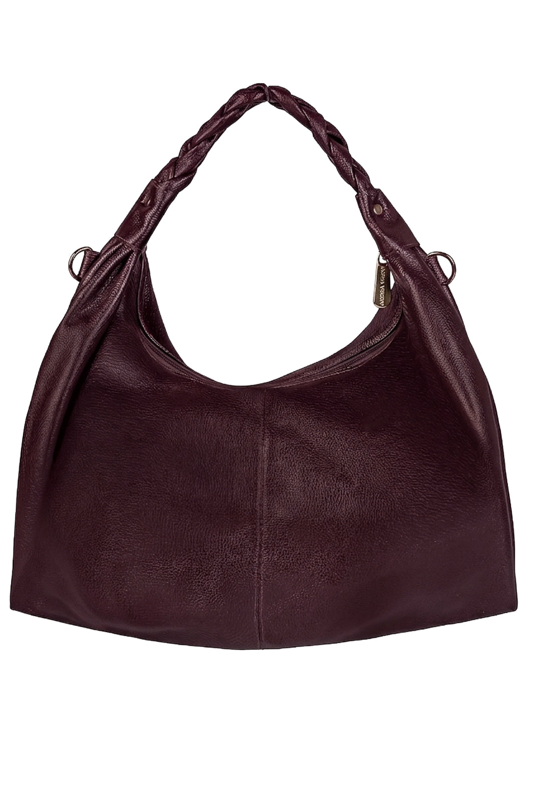 Bolsa saco grande de couro liso Cassia