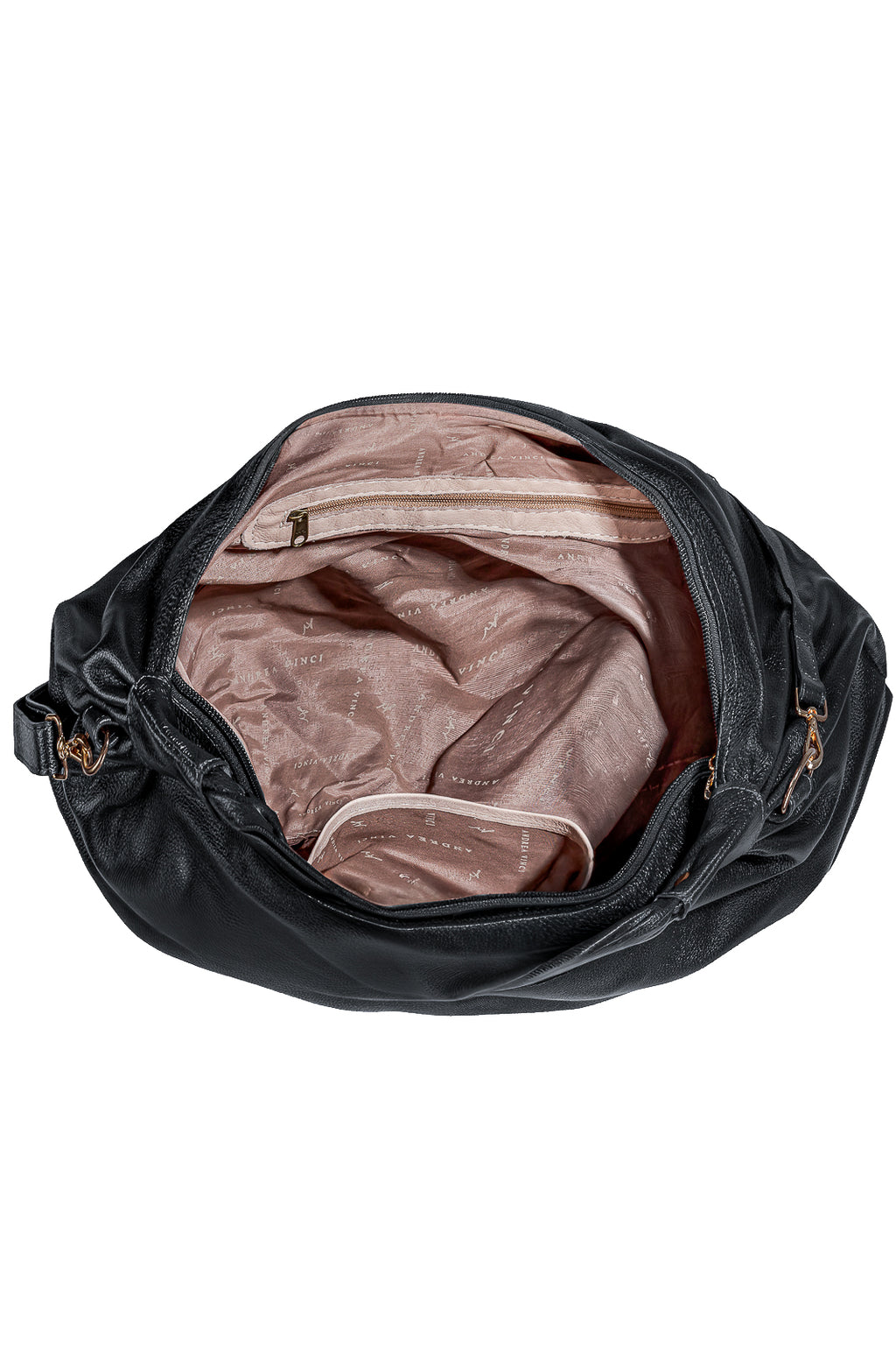 Bolsa saco grande de couro liso Cassia