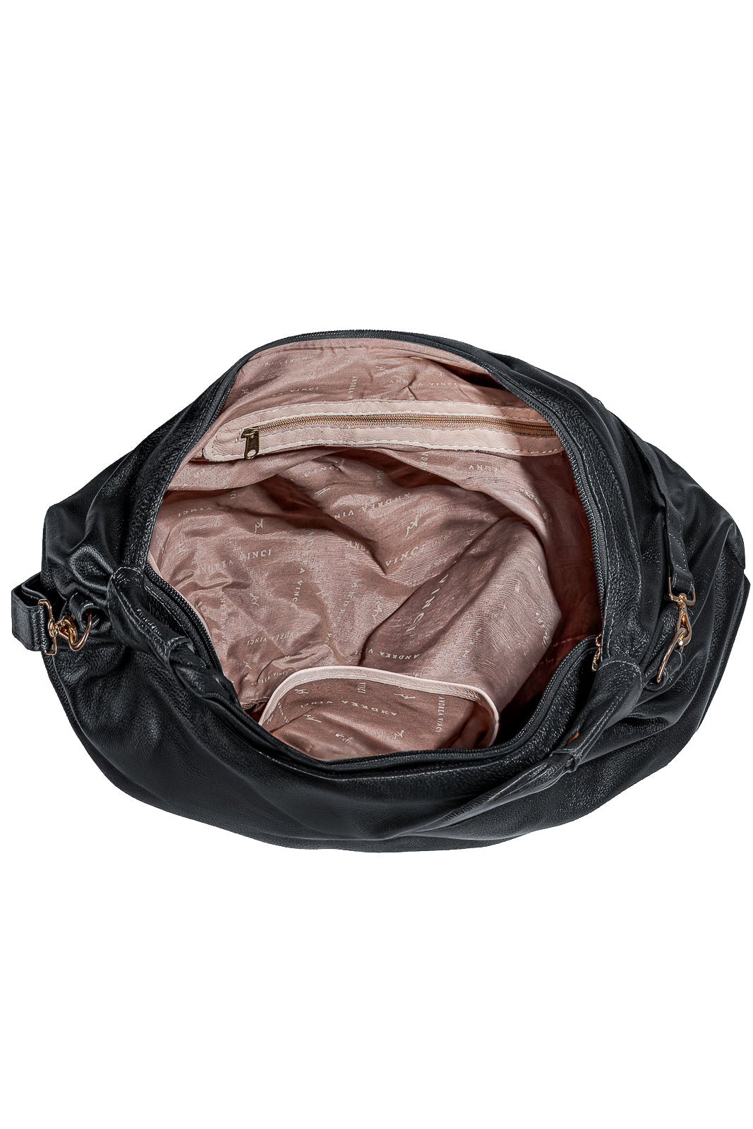 Bolsa saco grande de couro liso Cassia