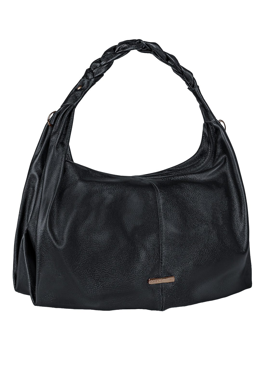 Bolsa saco grande de couro liso Cassia