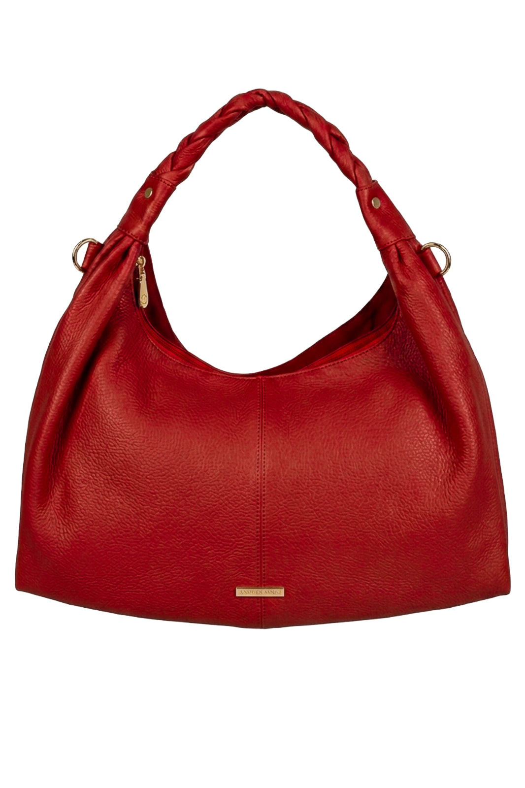 Bolsa saco grande de couro liso Cassia