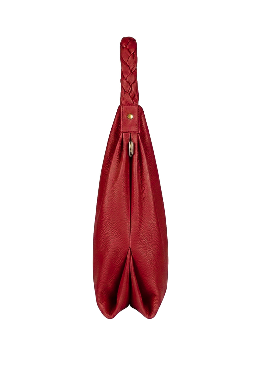 Bolsa saco grande de couro liso Cassia