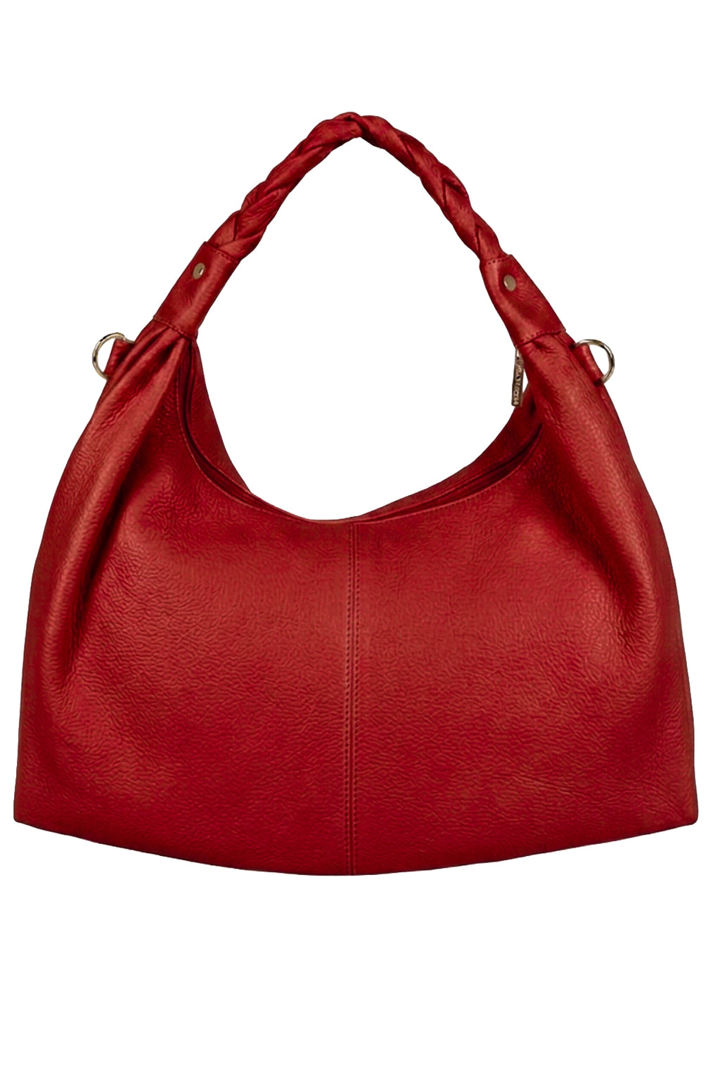 Bolsa saco grande de couro liso Cassia