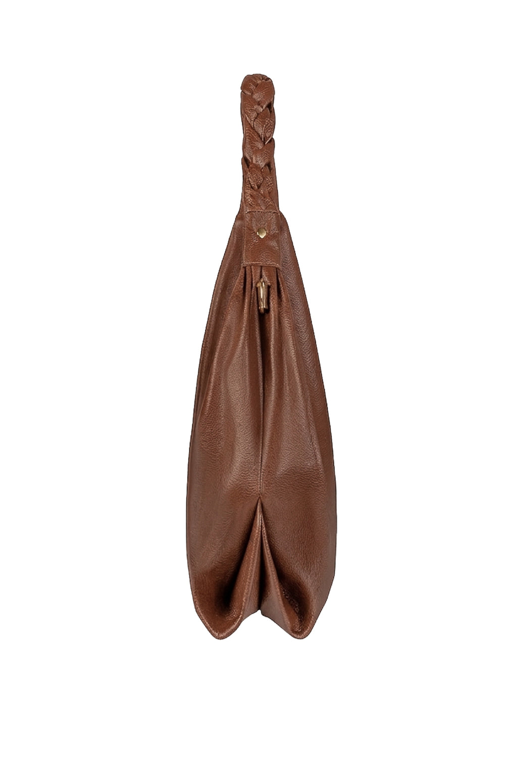 Bolsa saco grande de couro liso Cassia