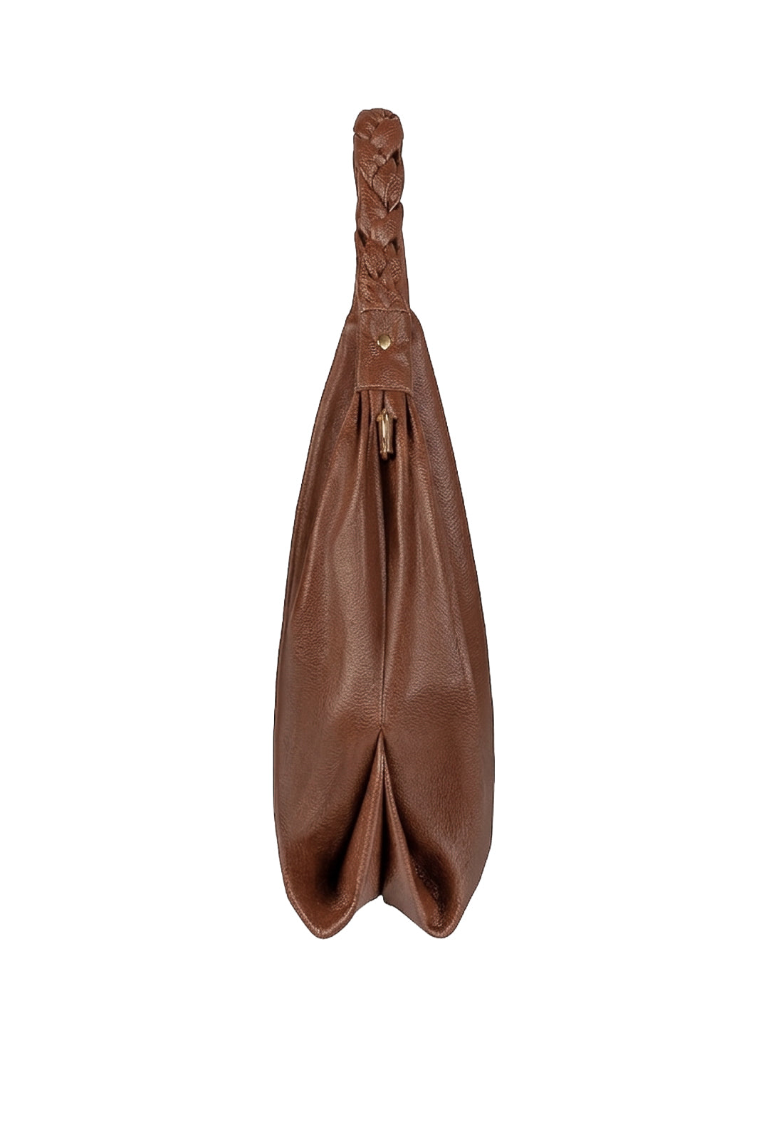 Bolsa saco grande de couro liso Cassia