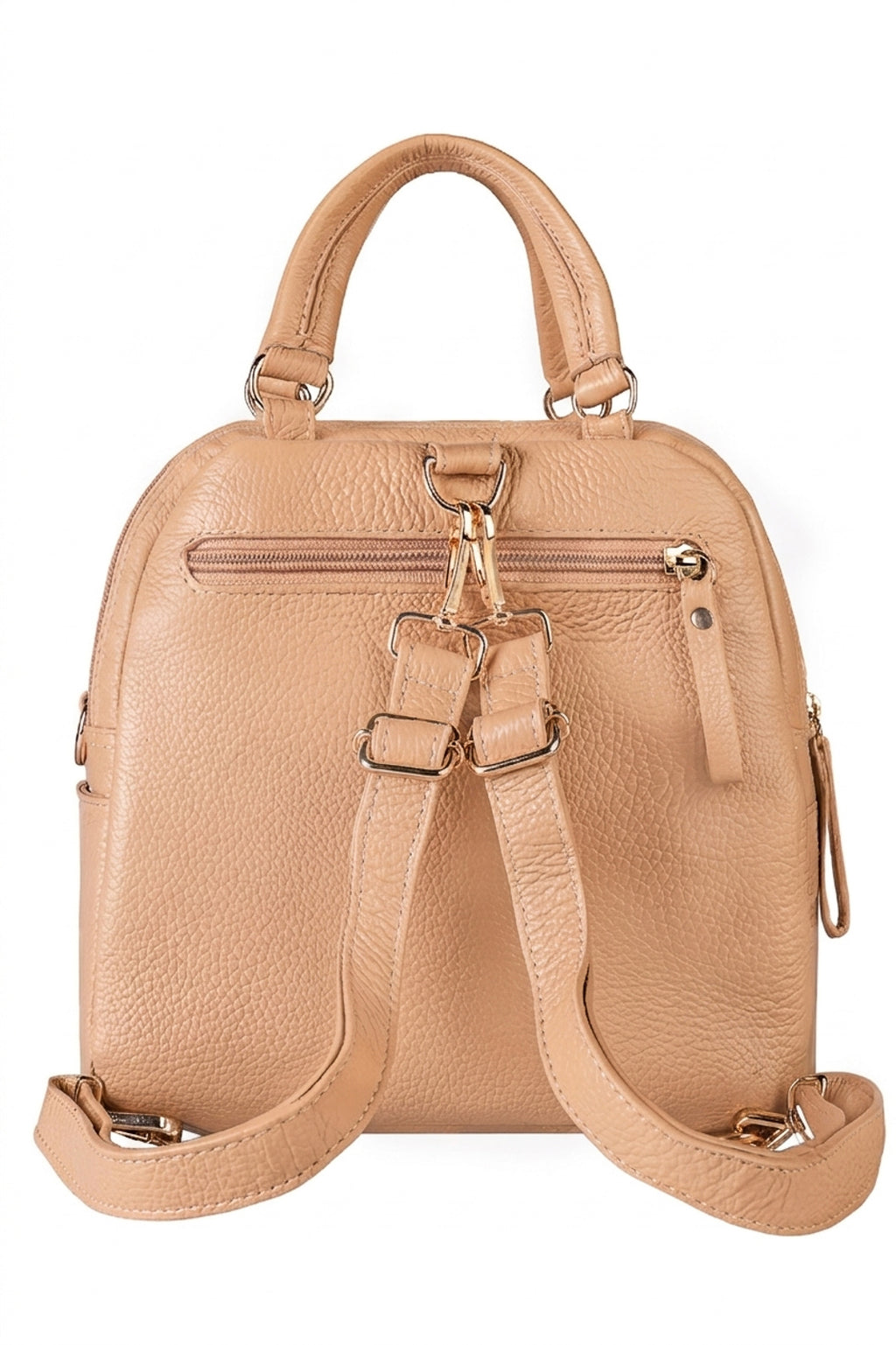 Bolsa mochila 2 em 1 em couro croco Marina