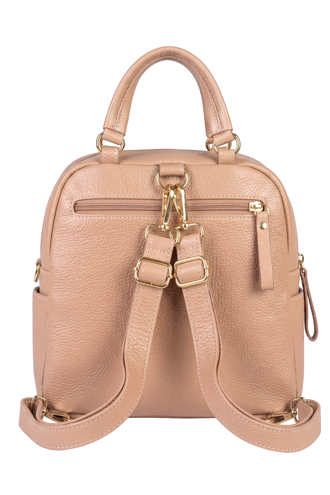 Bolsa mochila 2 em 1 em couro croco Marina