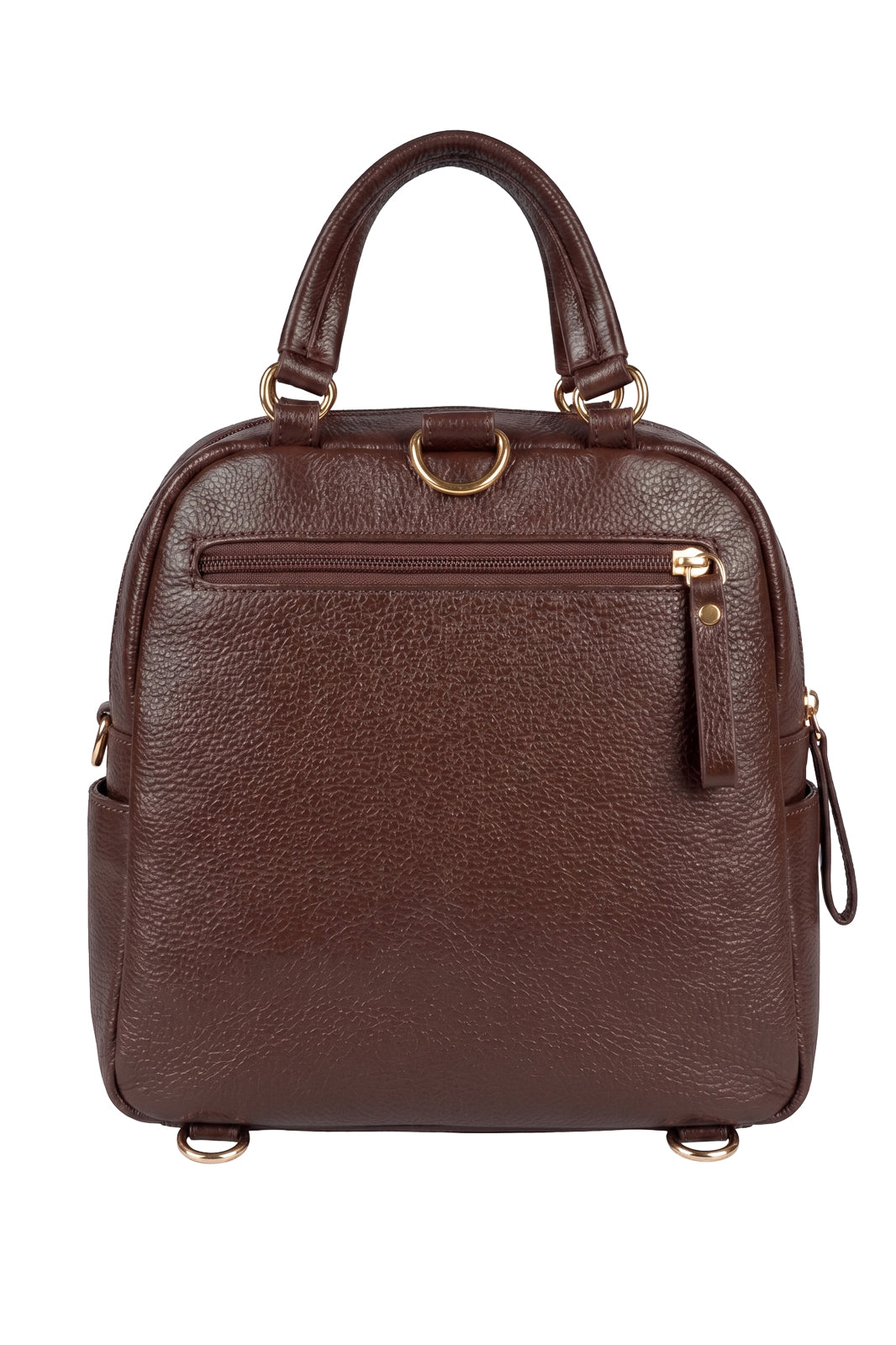 Bolsa mochila 2 em 1 em couro croco Marina