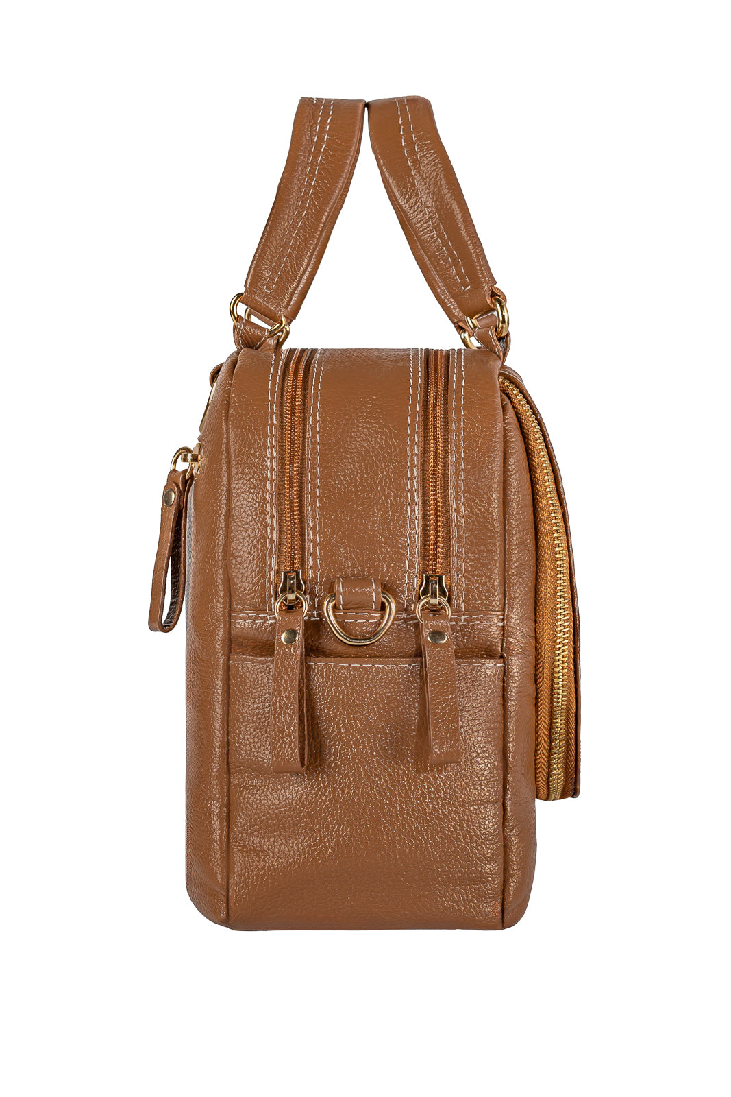 Bolsa mochila 2 em 1 em couro croco Marina