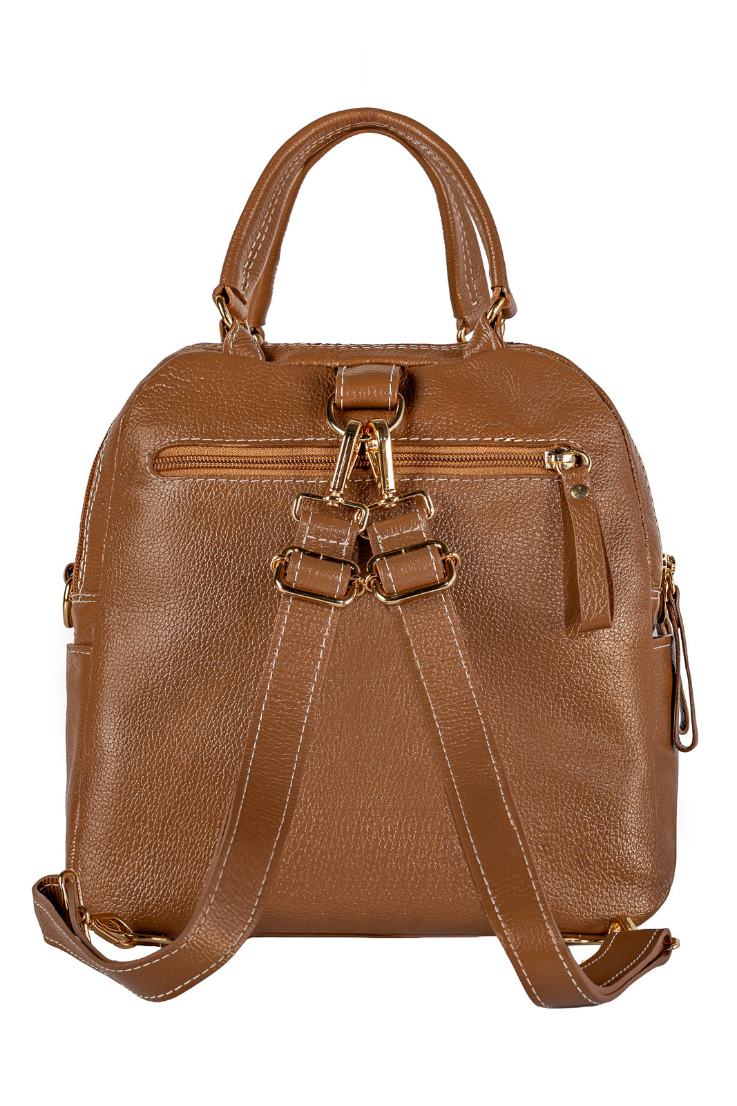 Bolsa mochila 2 em 1 em couro croco Marina