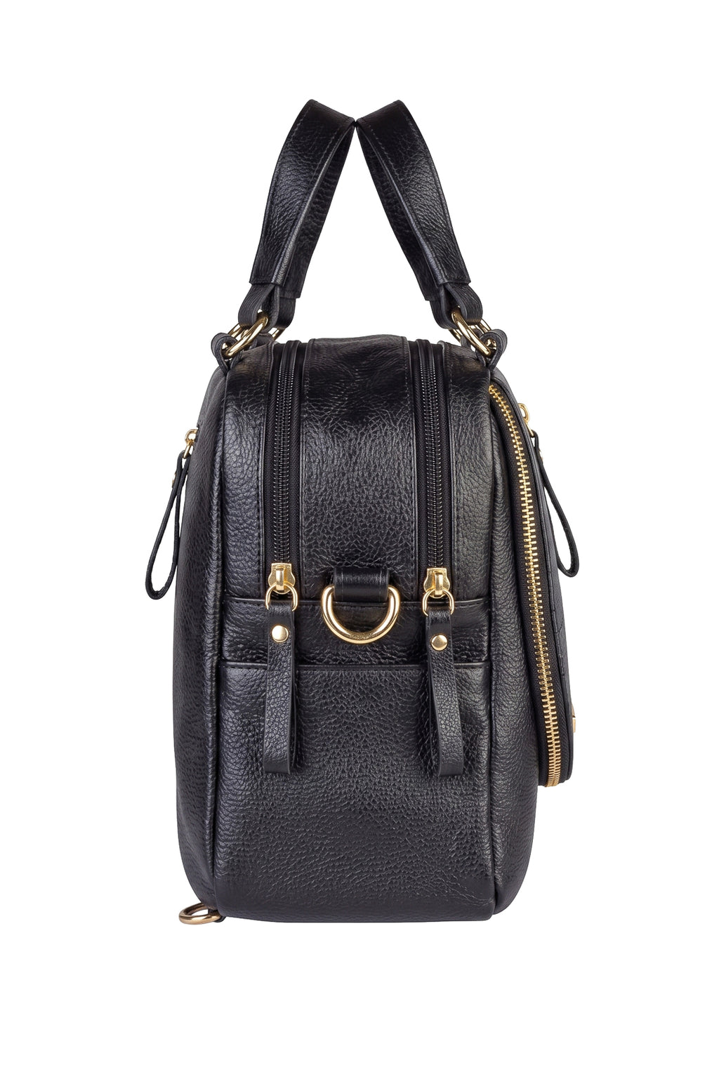 Bolsa mochila 2 em 1 em couro croco Marina