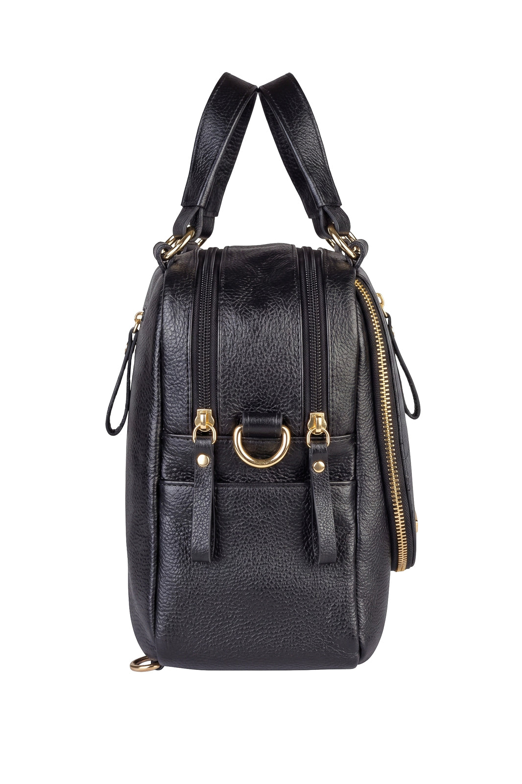 Bolsa mochila 2 em 1 em couro croco Marina