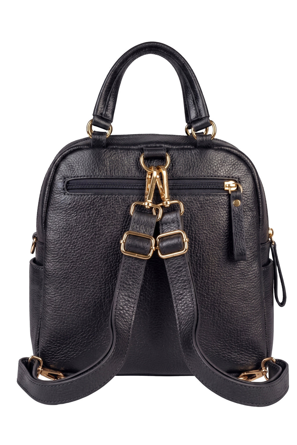 Bolsa mochila 2 em 1 em couro croco Marina