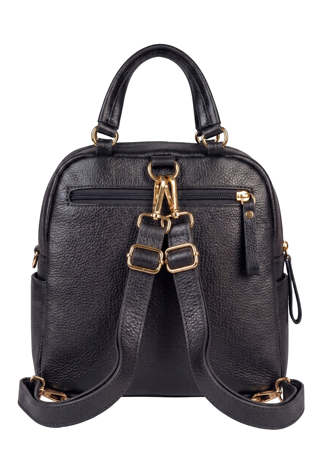 Bolsa mochila 2 em 1 em couro croco Marina