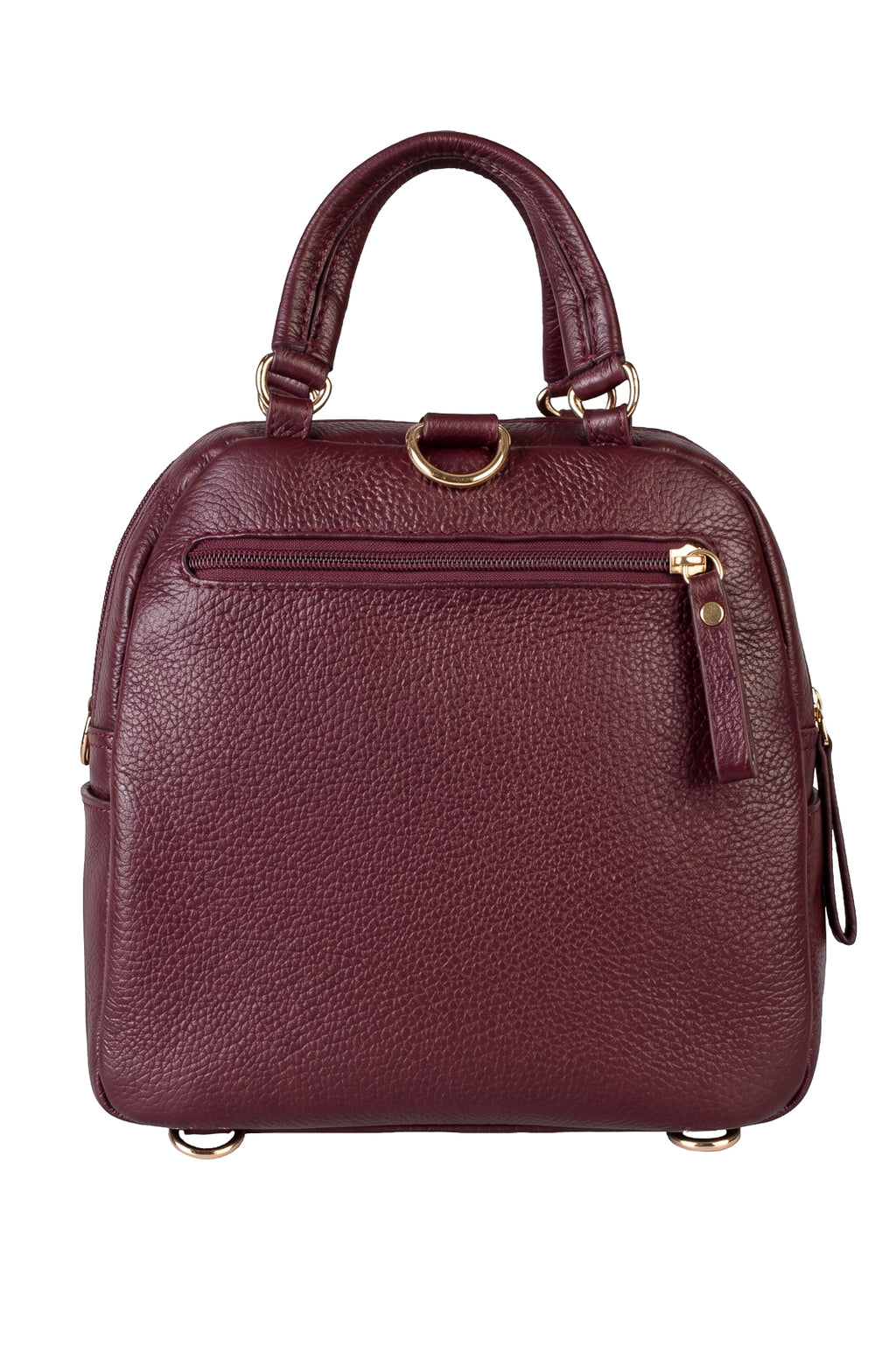 Bolsa mochila 2 em 1 em couro croco Marina