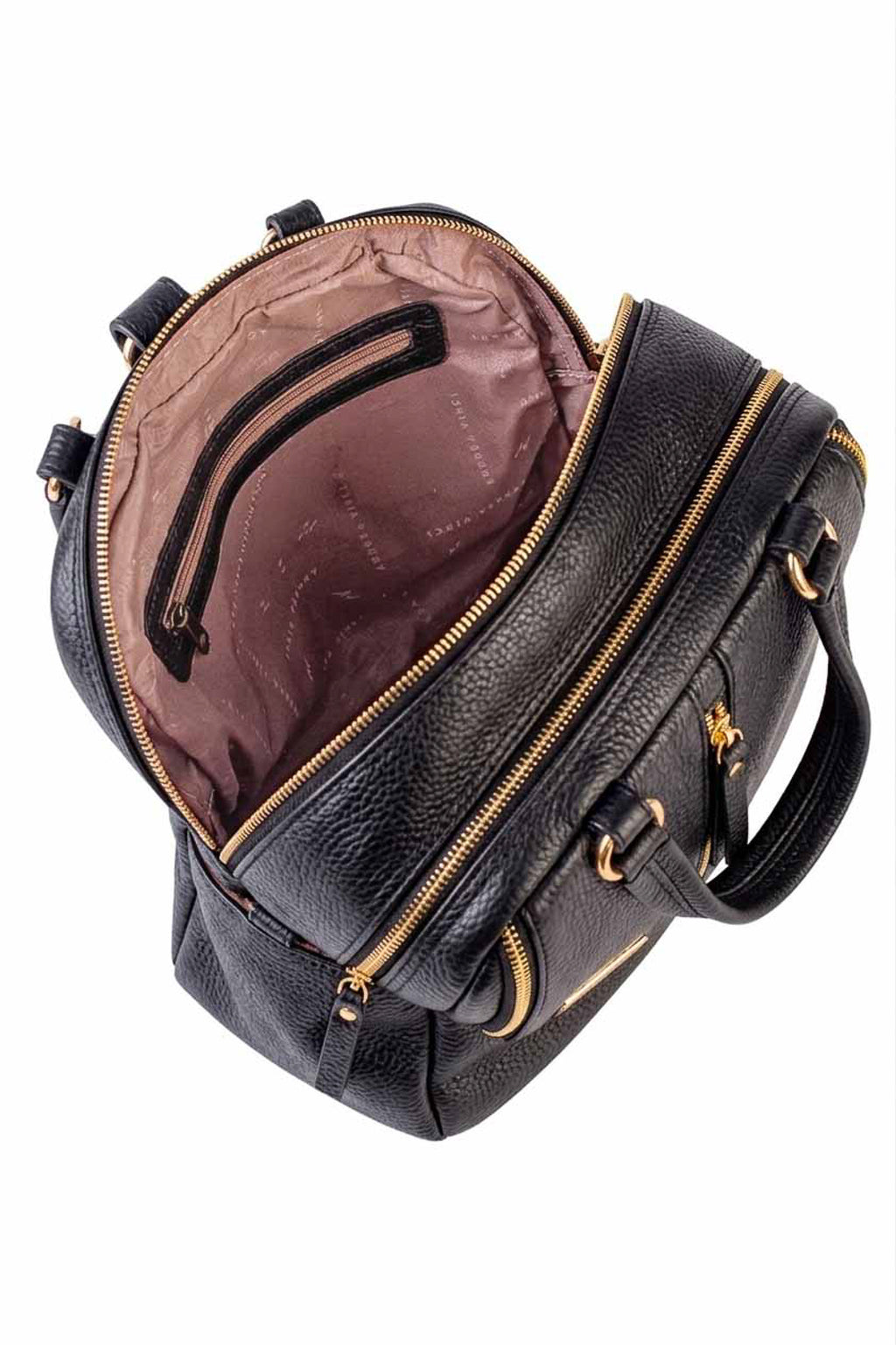 Bolsa mochila 2 em 1 em couro croco Marina
