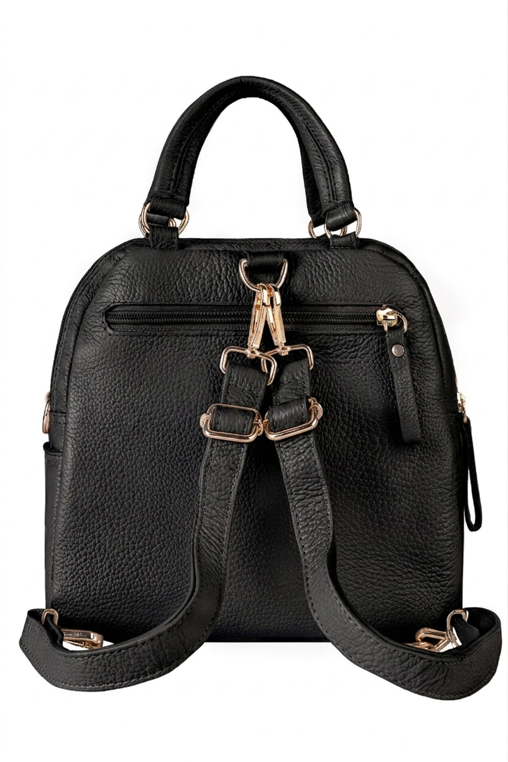 Bolsa mochila 2 em 1 em couro croco Marina