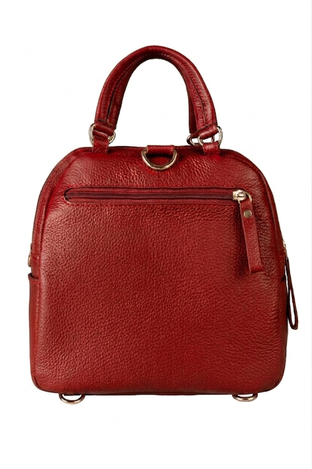 Bolsa mochila 2 em 1 em couro croco Marina