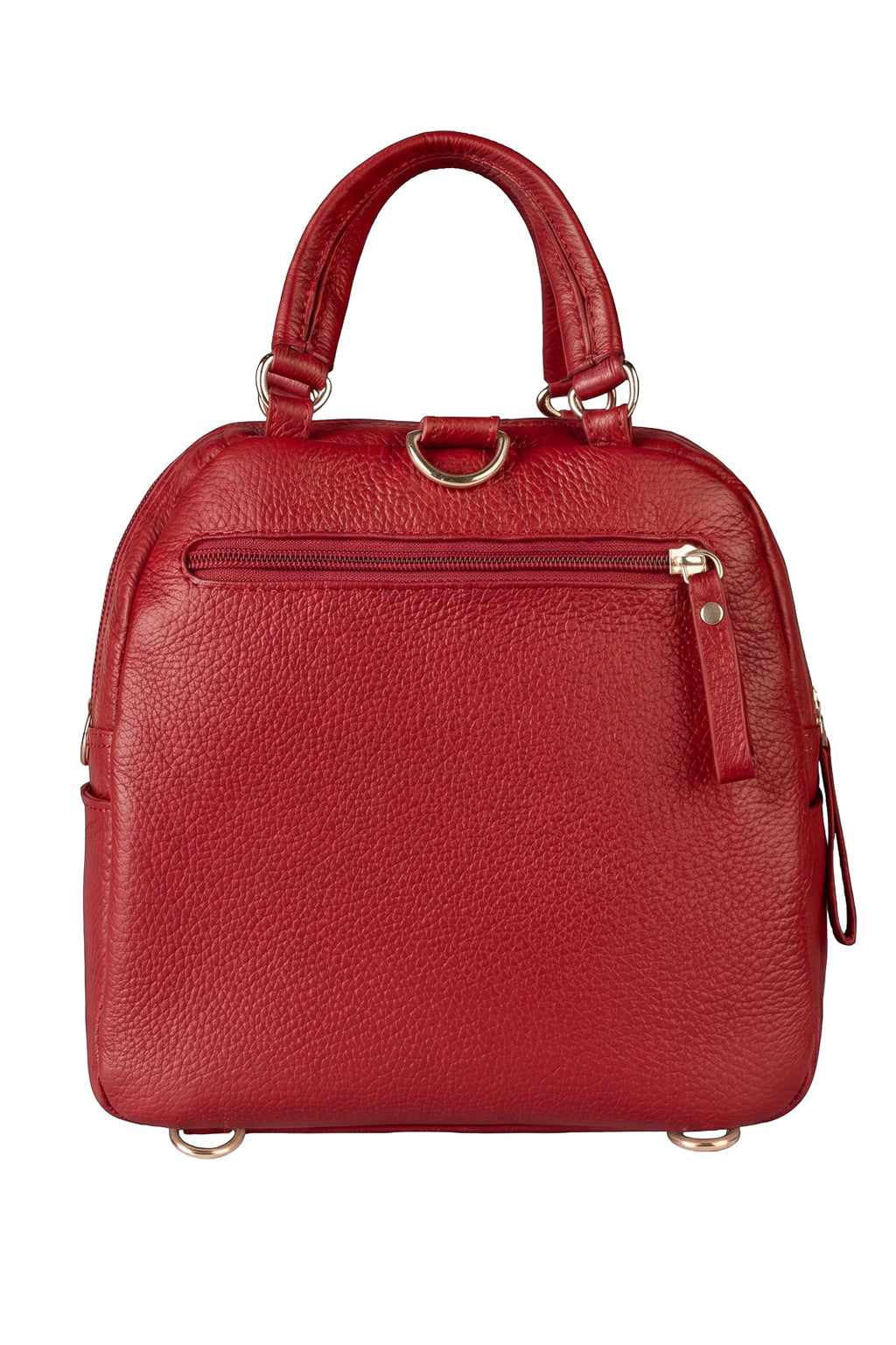 Bolsa mochila 2 em 1 em couro croco Marina