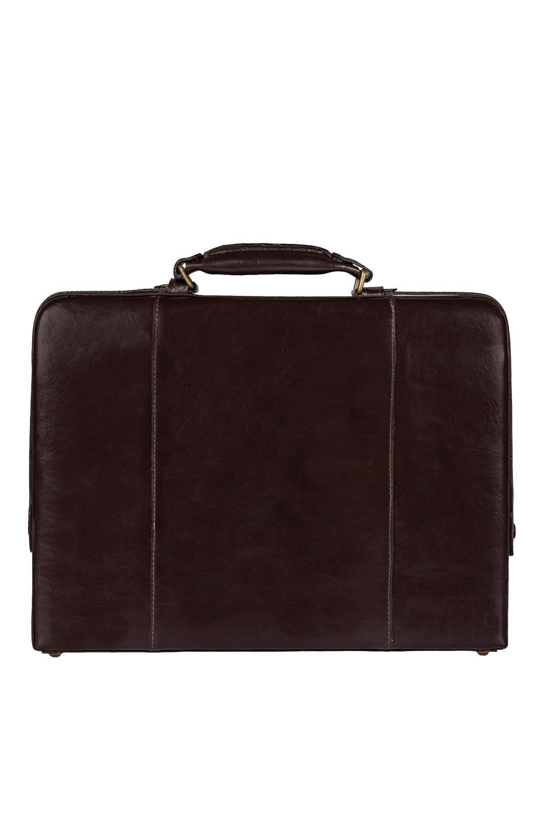 Maleta em couro com segredo Block