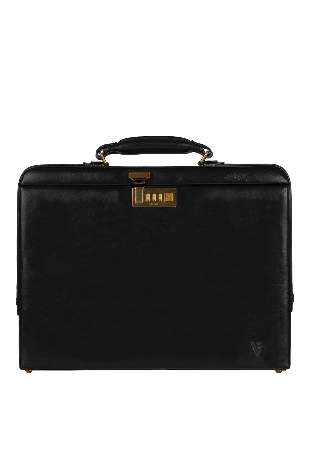 Maleta em couro com segredo Block