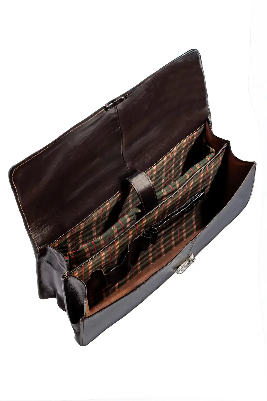 Maleta masculina de couro Mauricio - Enluaze