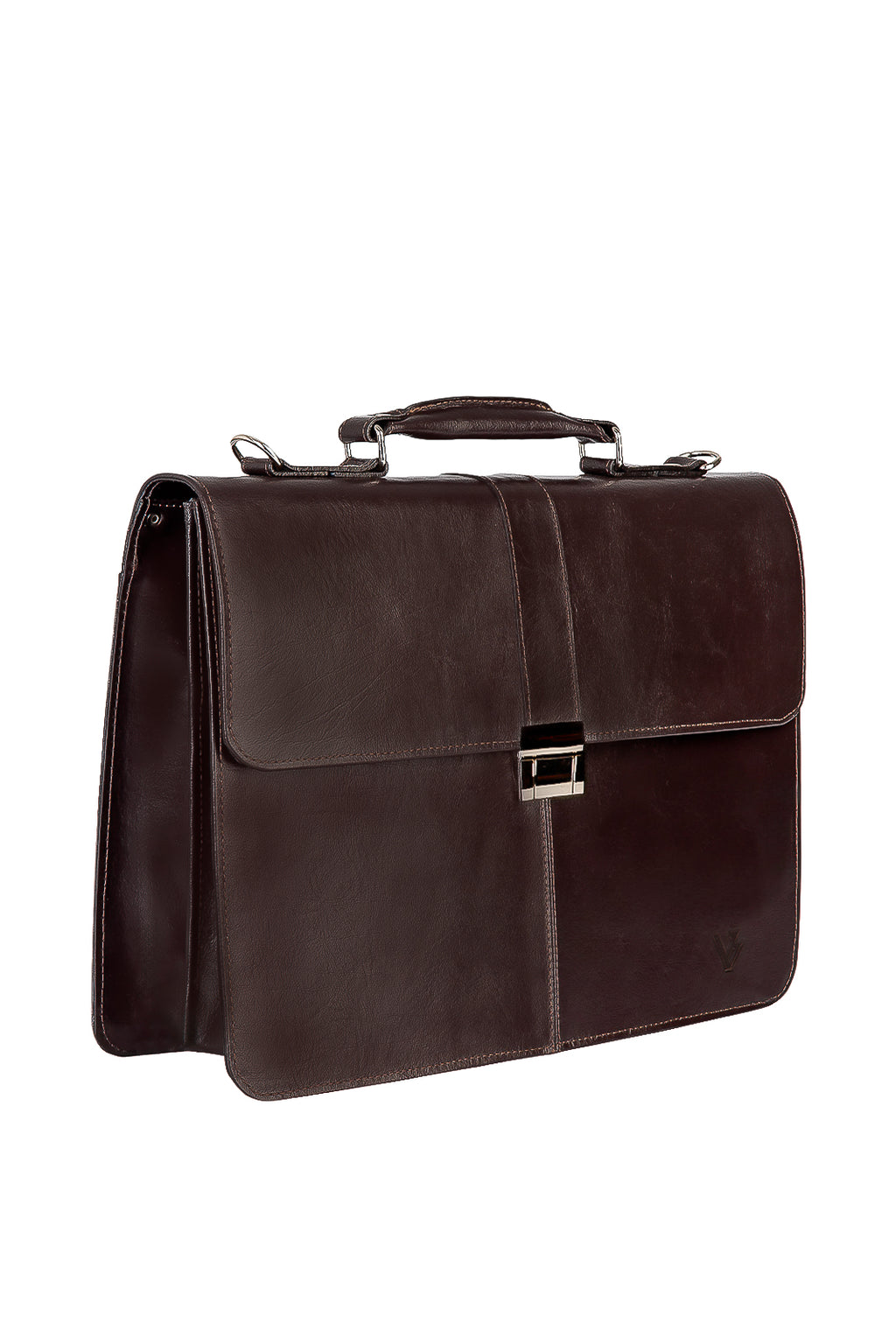 Maleta masculina de couro Mauricio
