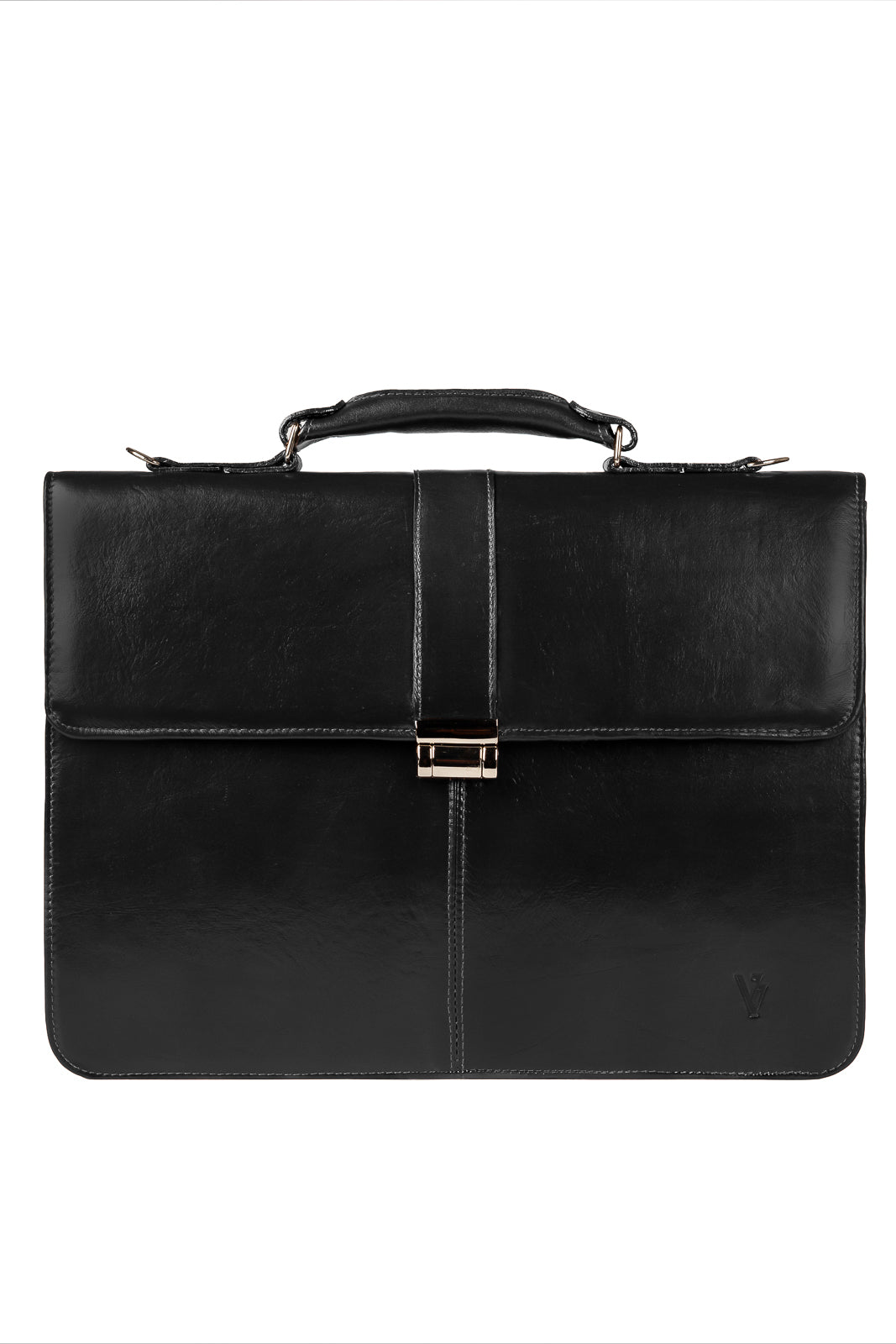 Maleta masculina de couro Mauricio