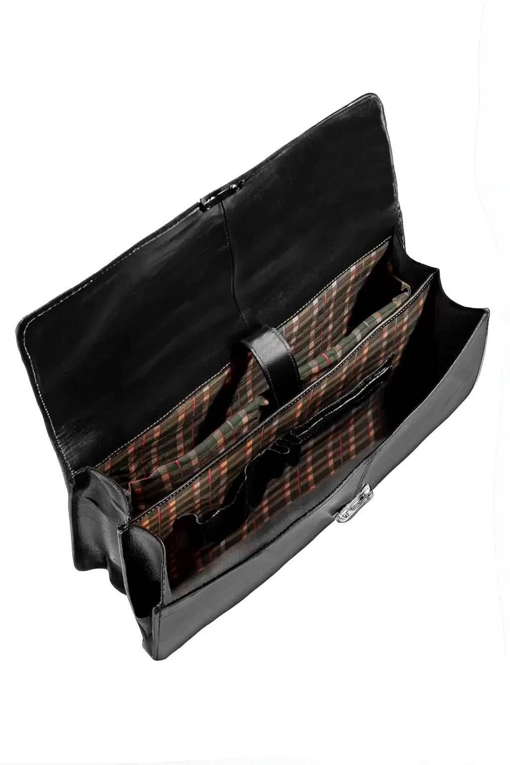 Maleta masculina de couro Mauricio - Enluaze