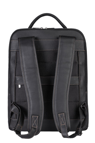 Mochila mala masculina em couro floater grande para notebook Gabriel