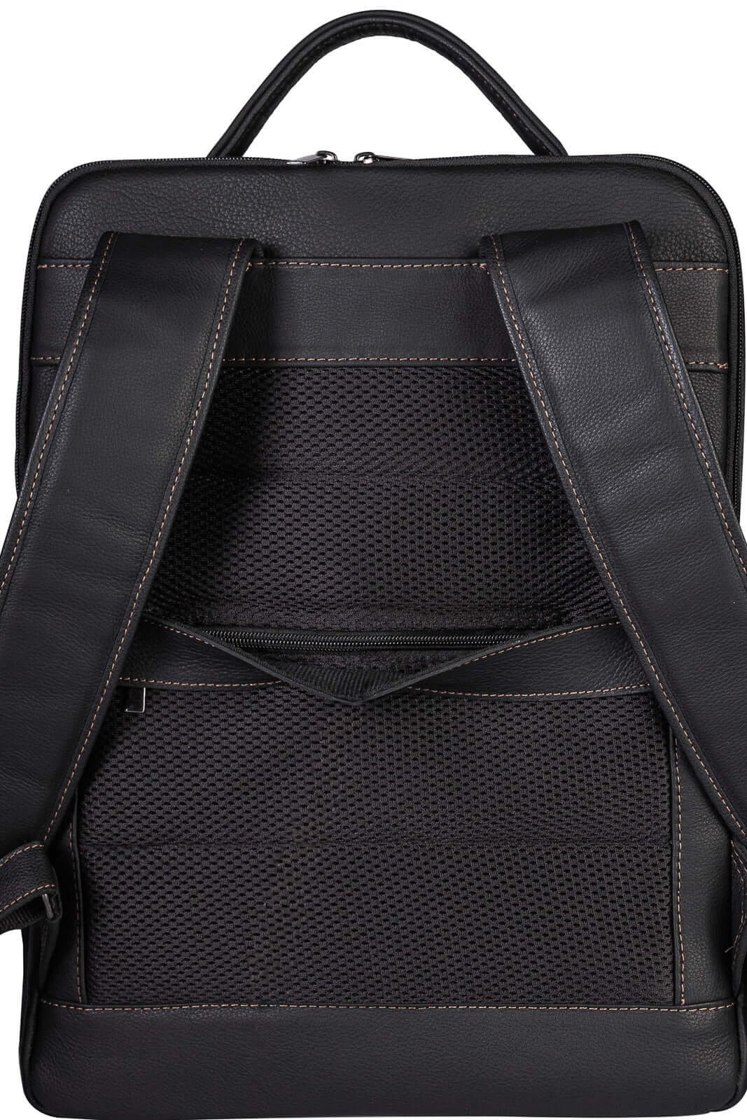 Mochila mala masculina em couro floater grande para notebook Gabriel - Enluaze