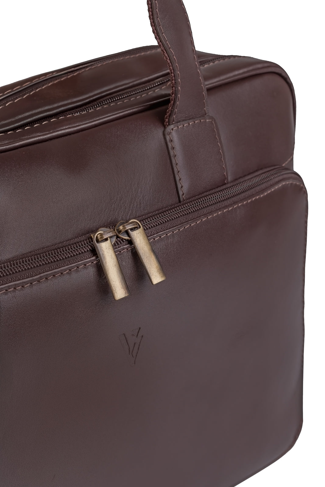 Pasta executiva masculina em couro Vitor