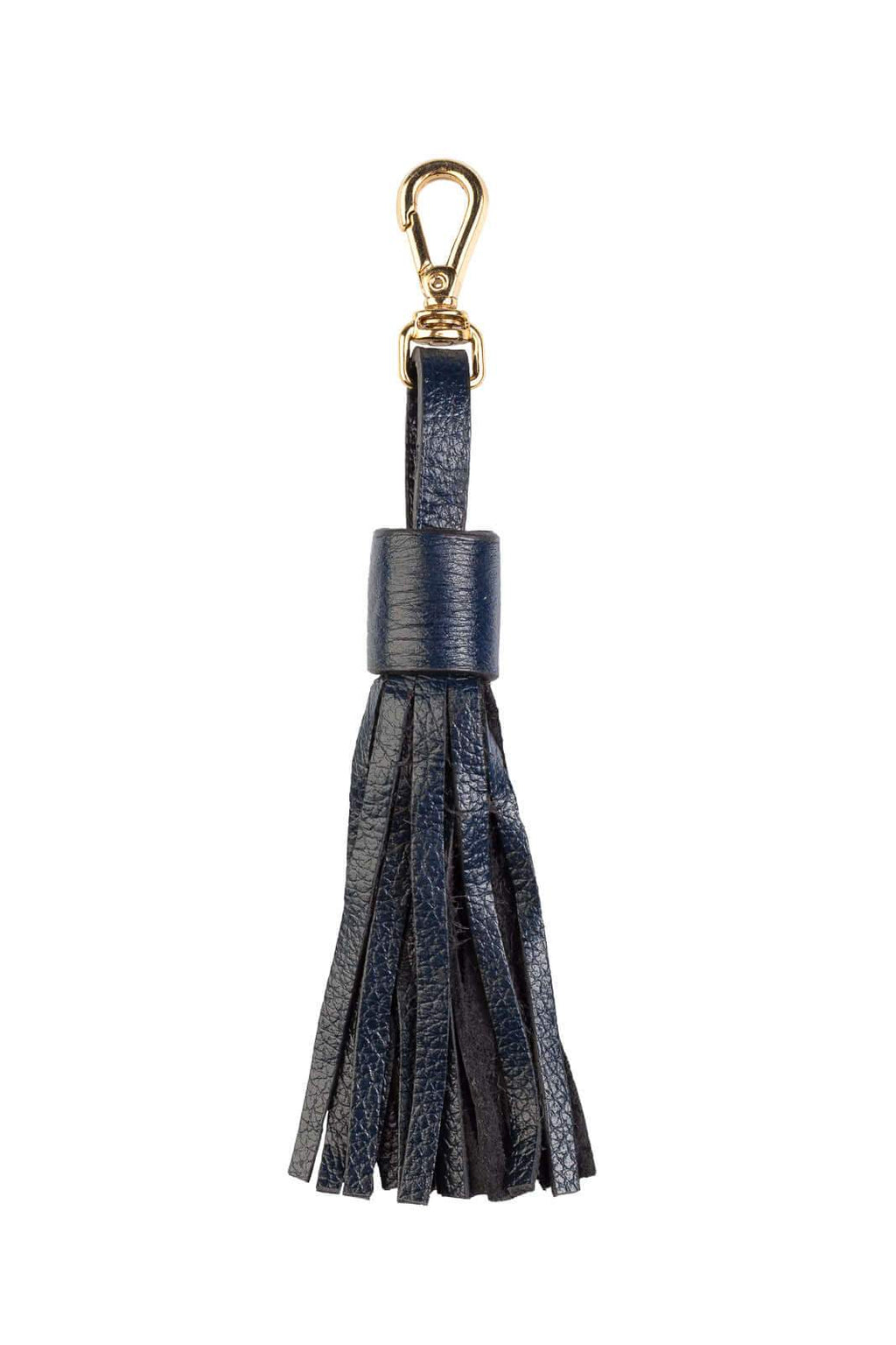 Chaveiro tassel franja em couro - Enluaze