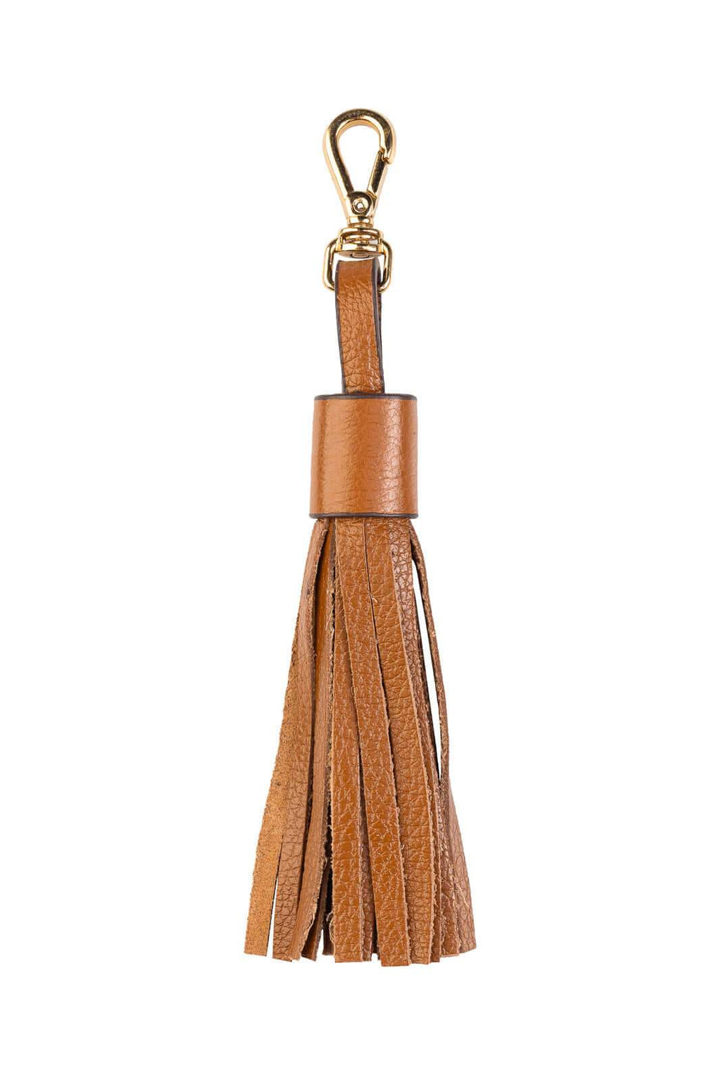 Chaveiro tassel franja em couro - Enluaze