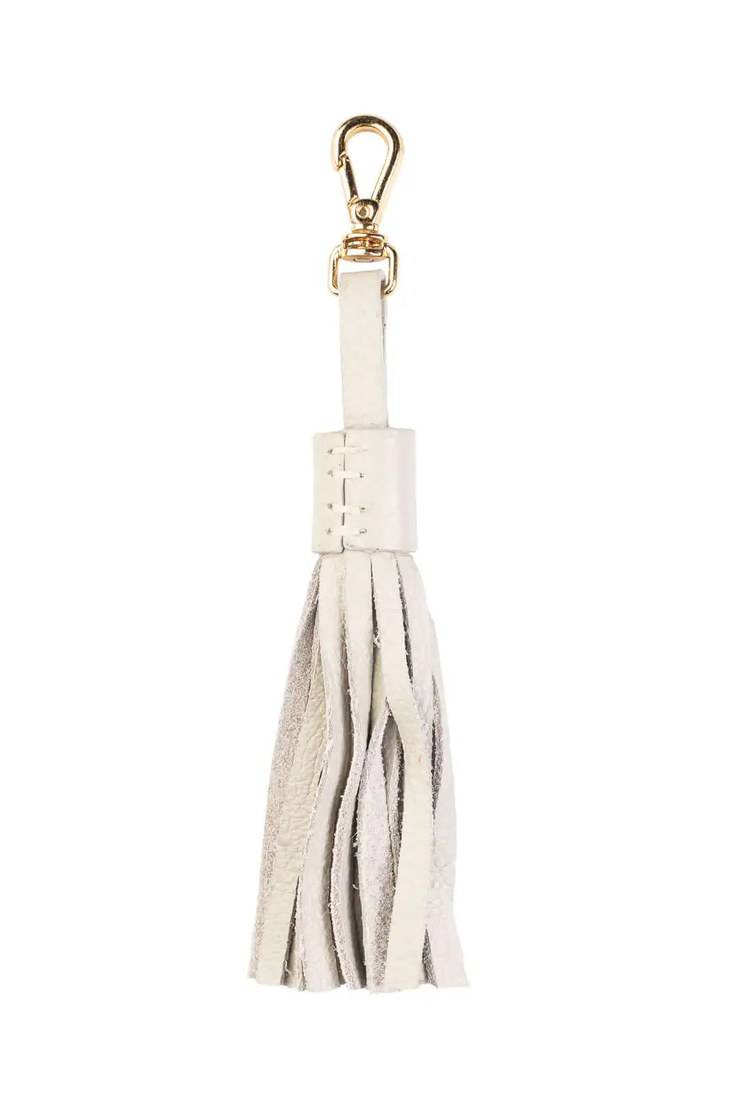 Chaveiro tassel franja em couro - Enluaze