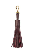 Chaveiro tassel franja em couro - Enluaze