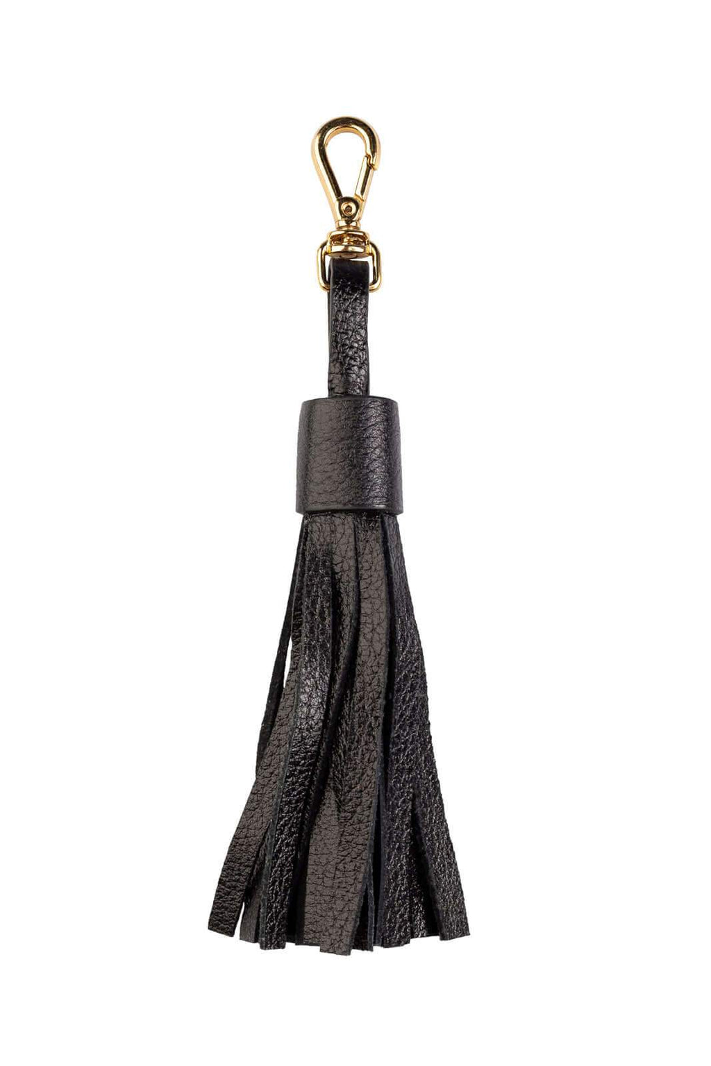 Chaveiro tassel franja em couro - Enluaze