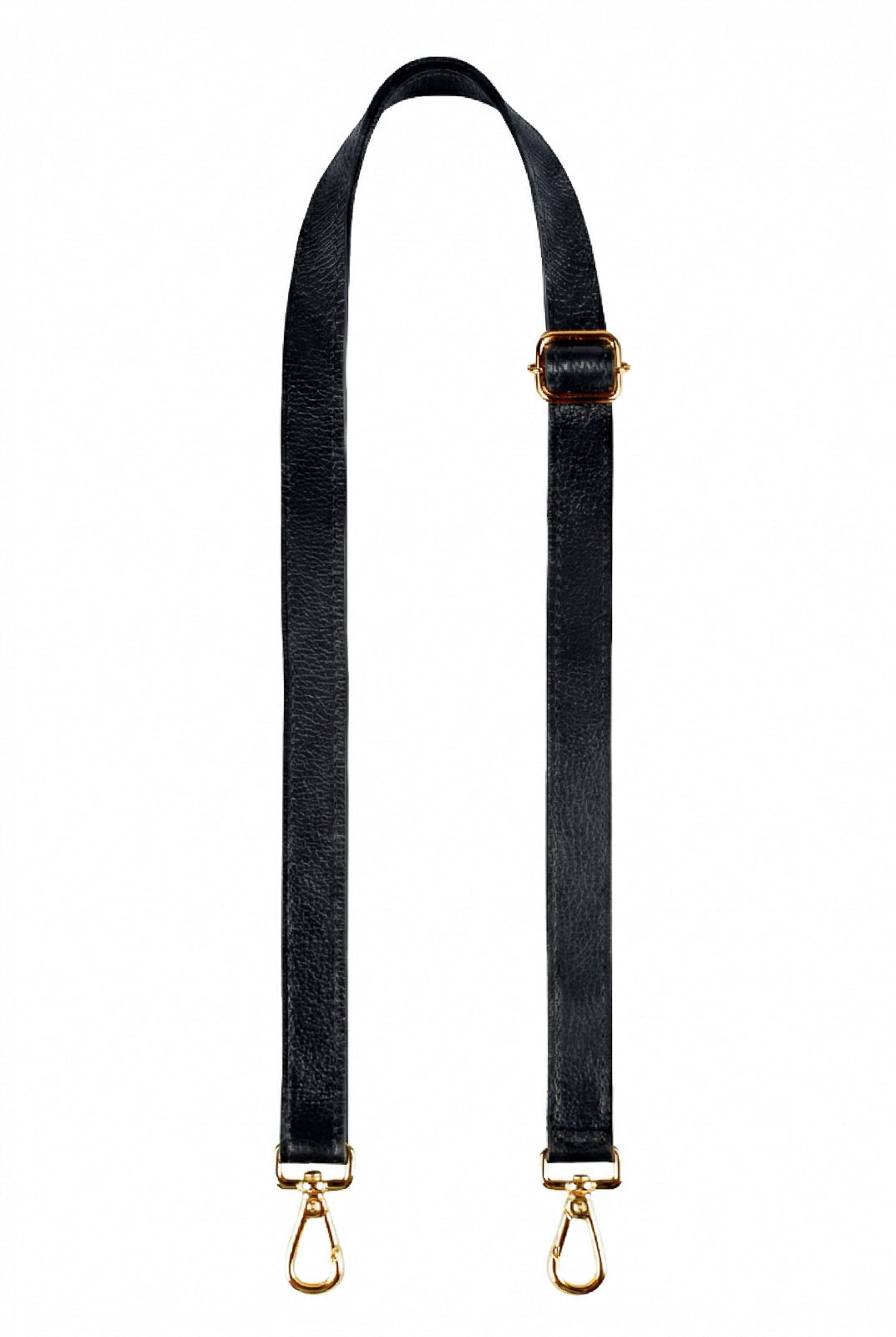 Alça de couro padrão para bolsa transversal com regulagem