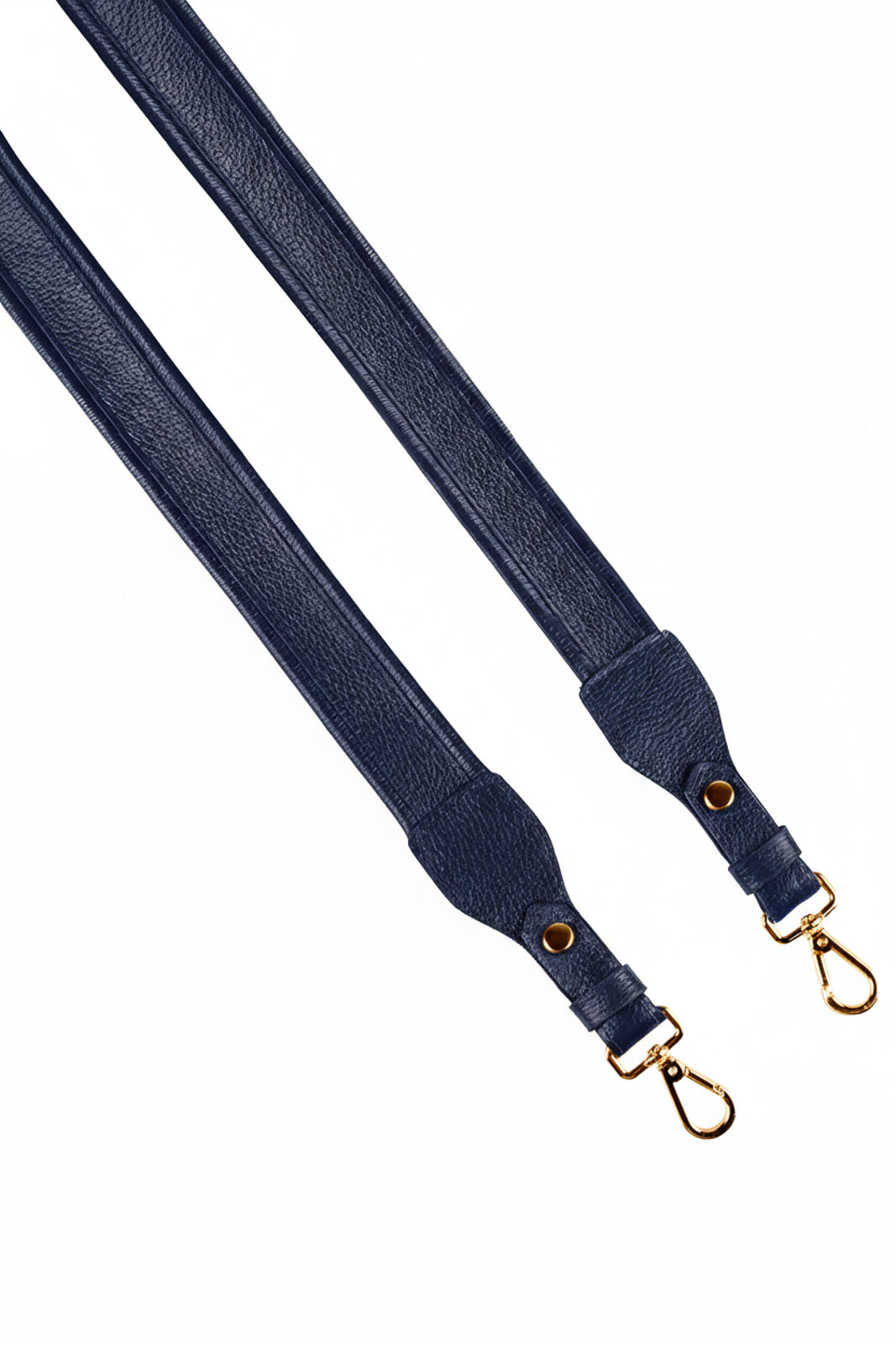 Alça de ombro larga em couro liso