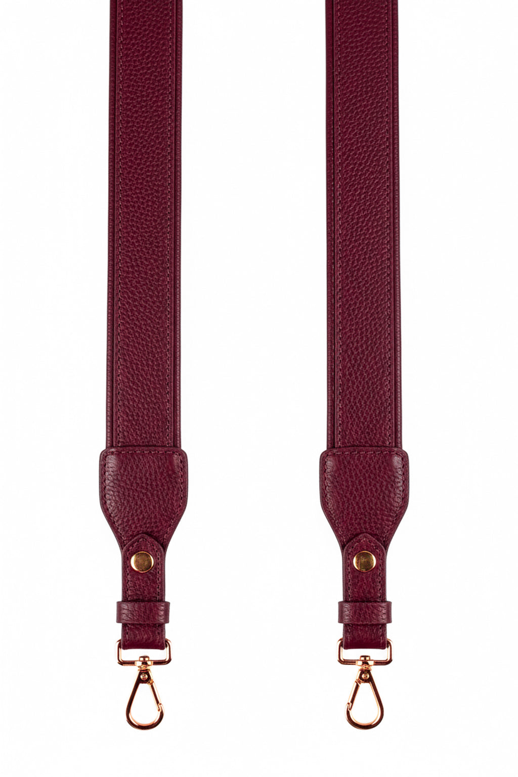 Alça de ombro larga em couro liso