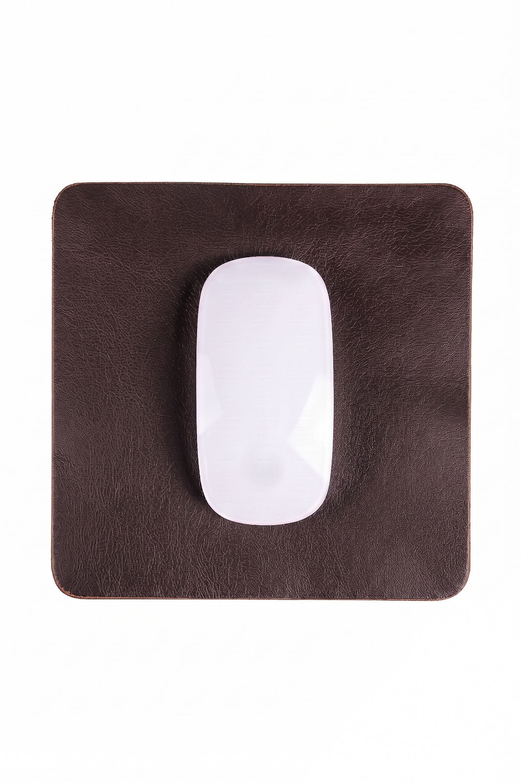 Mouse pad Médio 20x20 em couro liso Segno