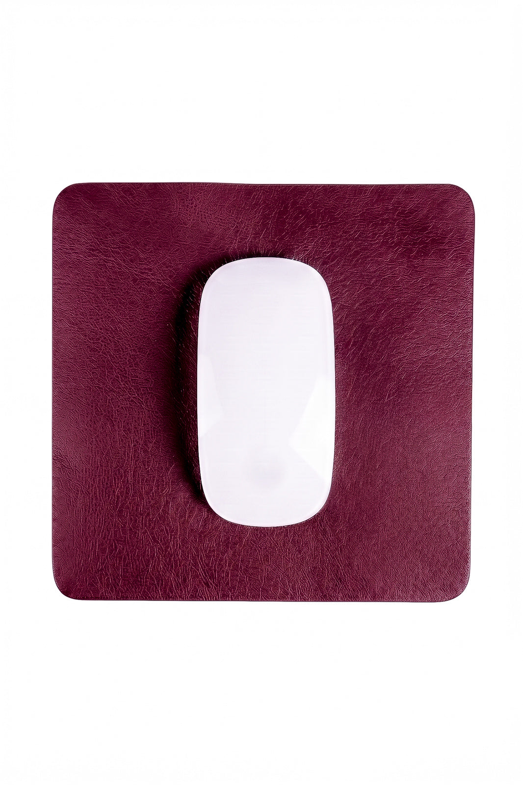 Mouse pad Médio 20x20 em couro liso Segno