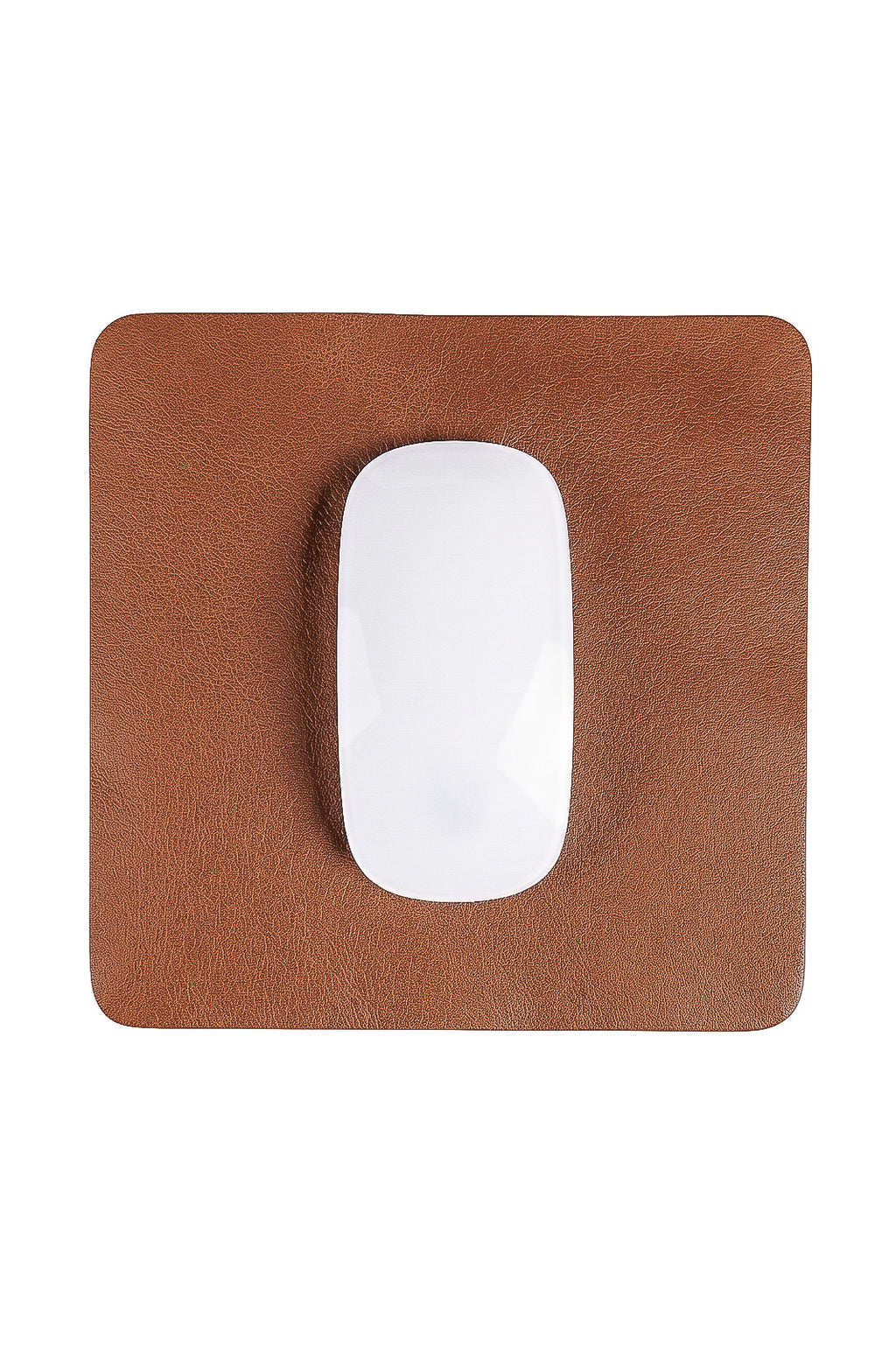 Mouse pad Médio 20x20 em couro liso Segno