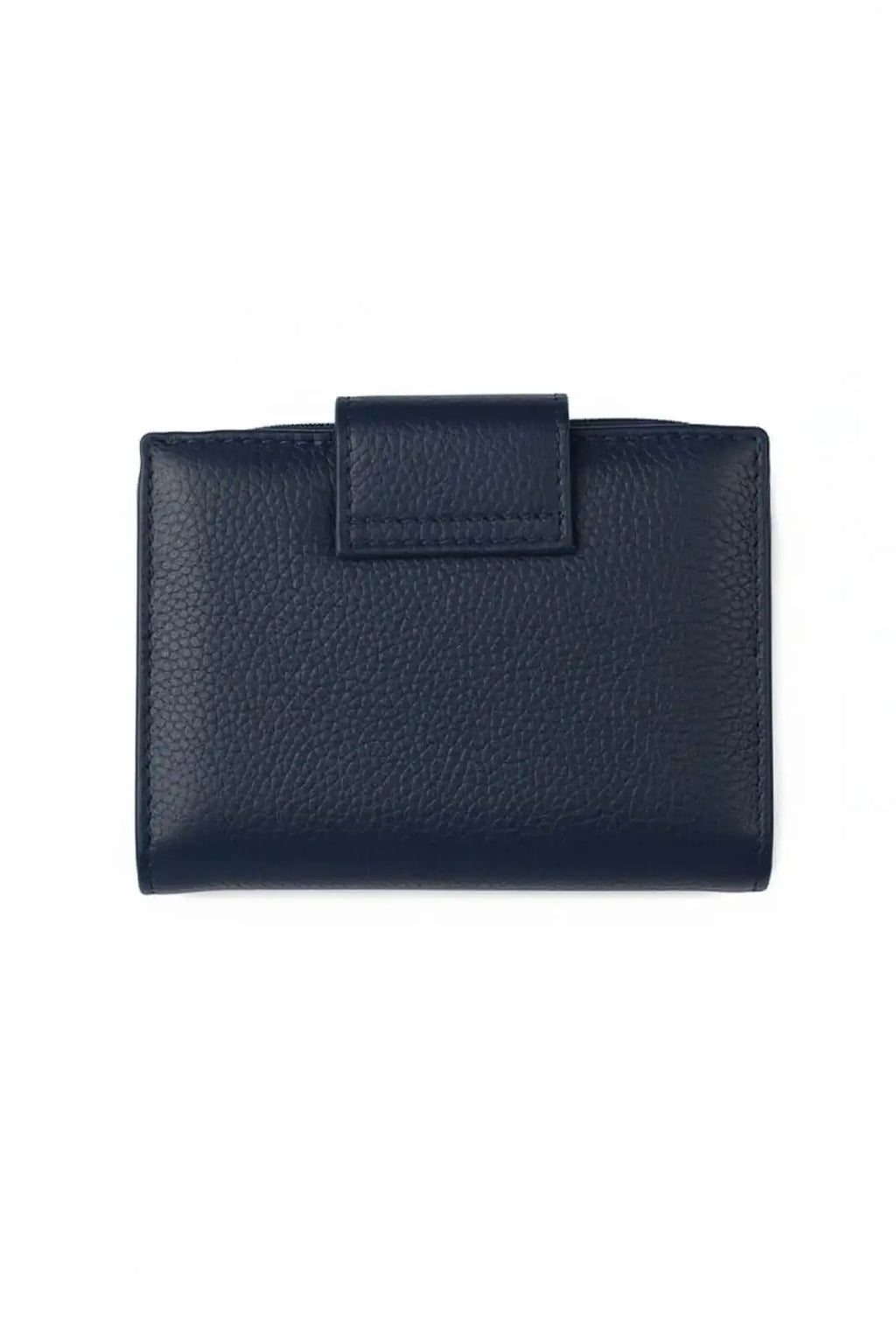 Carteira feminina de couro liso Linna 11x13cm - Enluaze