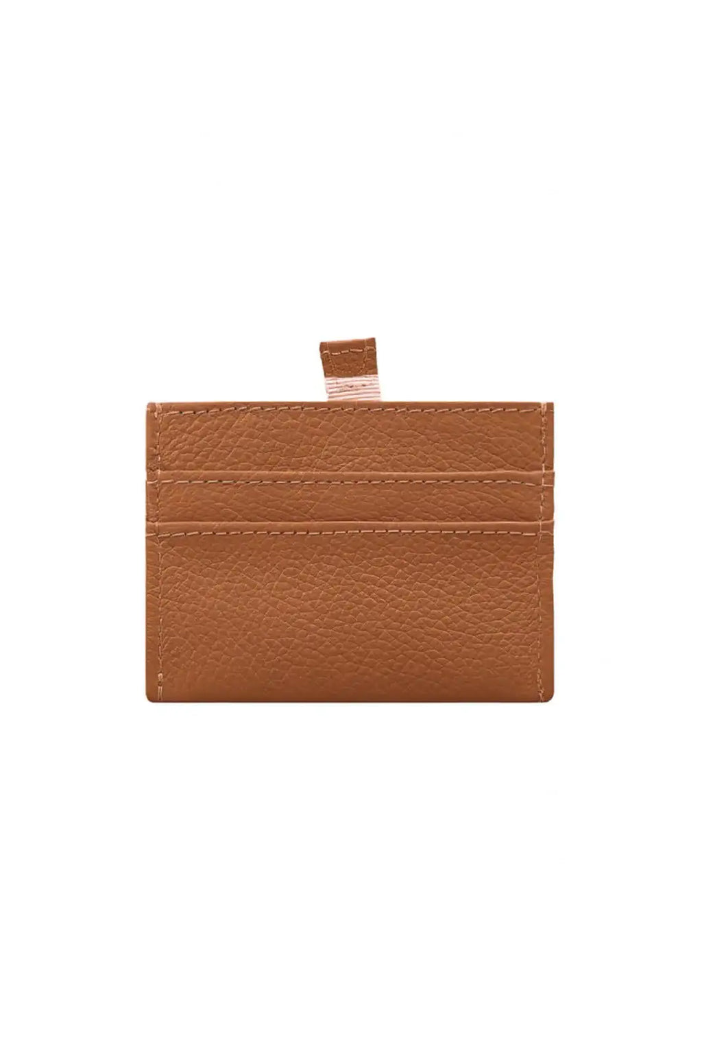 Porta cartões de couro liso Ianna 8x10cm - Enluaze