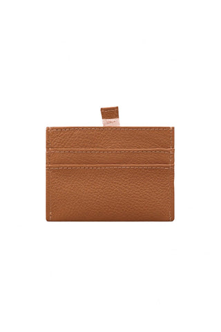 Porta cartões de couro liso Ianna 8x10cm